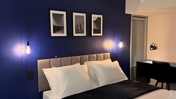 Apartamento | 1 quarto, escrivaninha, espaço de trabalho para notebook