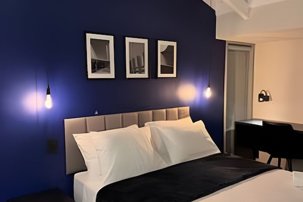 Apartment | 1 Schlafzimmer, Schreibtisch, laptopgeeigneter Arbeitsplatz