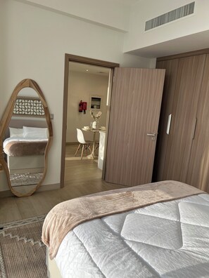 1 bedroom, iron/ironing board, WiFi, bed sheets