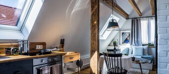 THE LOFT Studio approx. 40 sqm in the middle of the historic old town of Besigheim