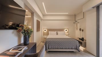 Egyptian cotton sheets, premium bedding, down duvets, memory-foam beds
