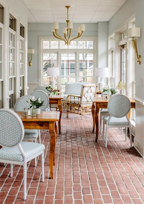 Dining - Palmer House King | Balcony & Garden Views (Rehoboth Beach)