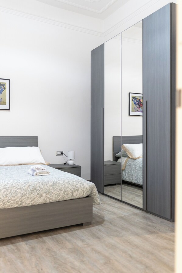 2 slaapkamers, beddengoed