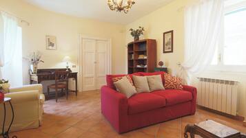 TV connectée, cheminée