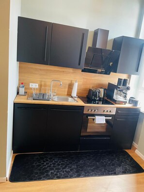 Appart'hôtel Affaires, vue ville | Cuisine privée