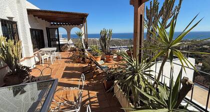 El Mirador de Mojacar, a house with terrace and spectacular views in the village.