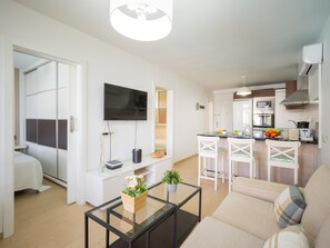 Apartment | Living room - Tasteful Apartment in Mogan by the Beach (Mogan)
