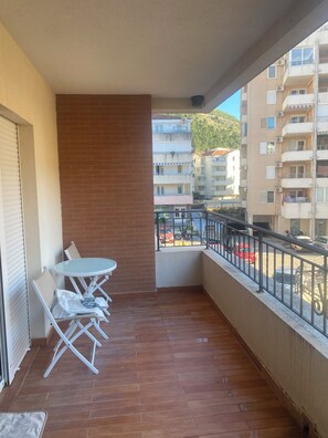Comfort-Apartment, Balkon, Stadtblick | Balkon