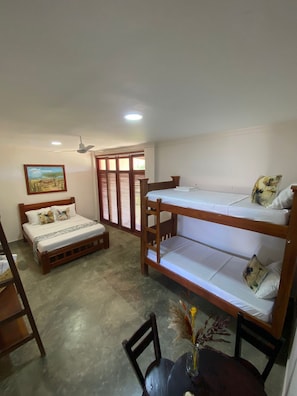 Family Room | In-room safe, individually decorated, individually furnished, free WiFi - Coccoloba Beach Hotel  (Dibulla)