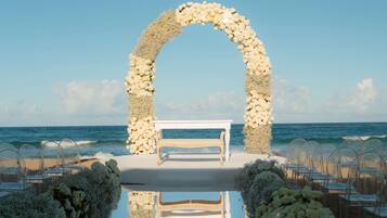 Espace banquet en plein air