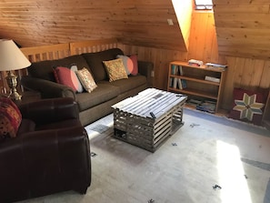 TV connectée, cheminée