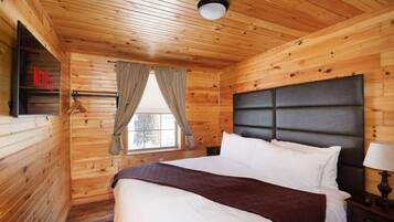 1 bedroom, desk, iron/ironing board, travel cot