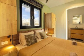 1 室のベッドルーム、WiFi、ベッドシーツ