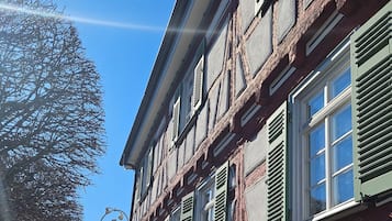 Fassade der Unterkunft
