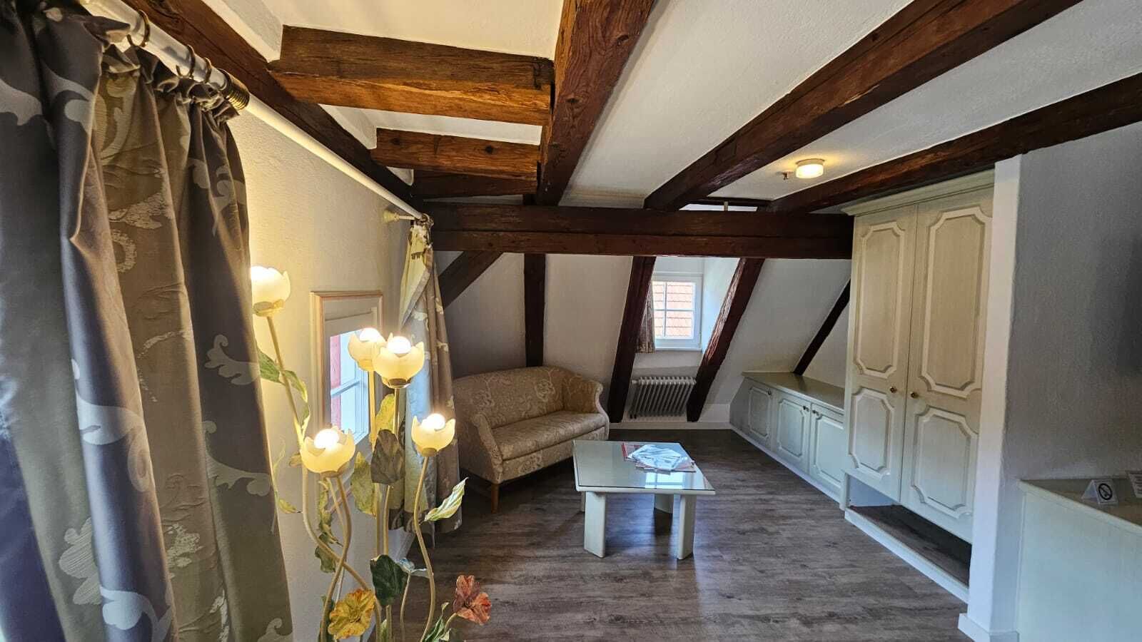 Comfort Suite, Private Bathroom, City View | Living area | 35-inch flat-screen TV with digital channels, books