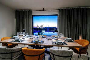 Luxury Villa, Mobility Accessible, Private Pool | Dining room