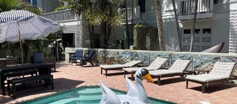 Duplex Heated Pool Walk to Beach