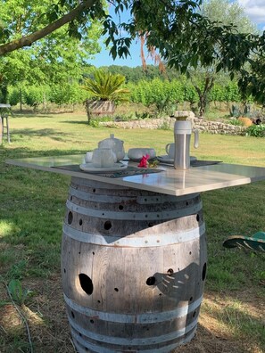 Enceinte de l’hébergement