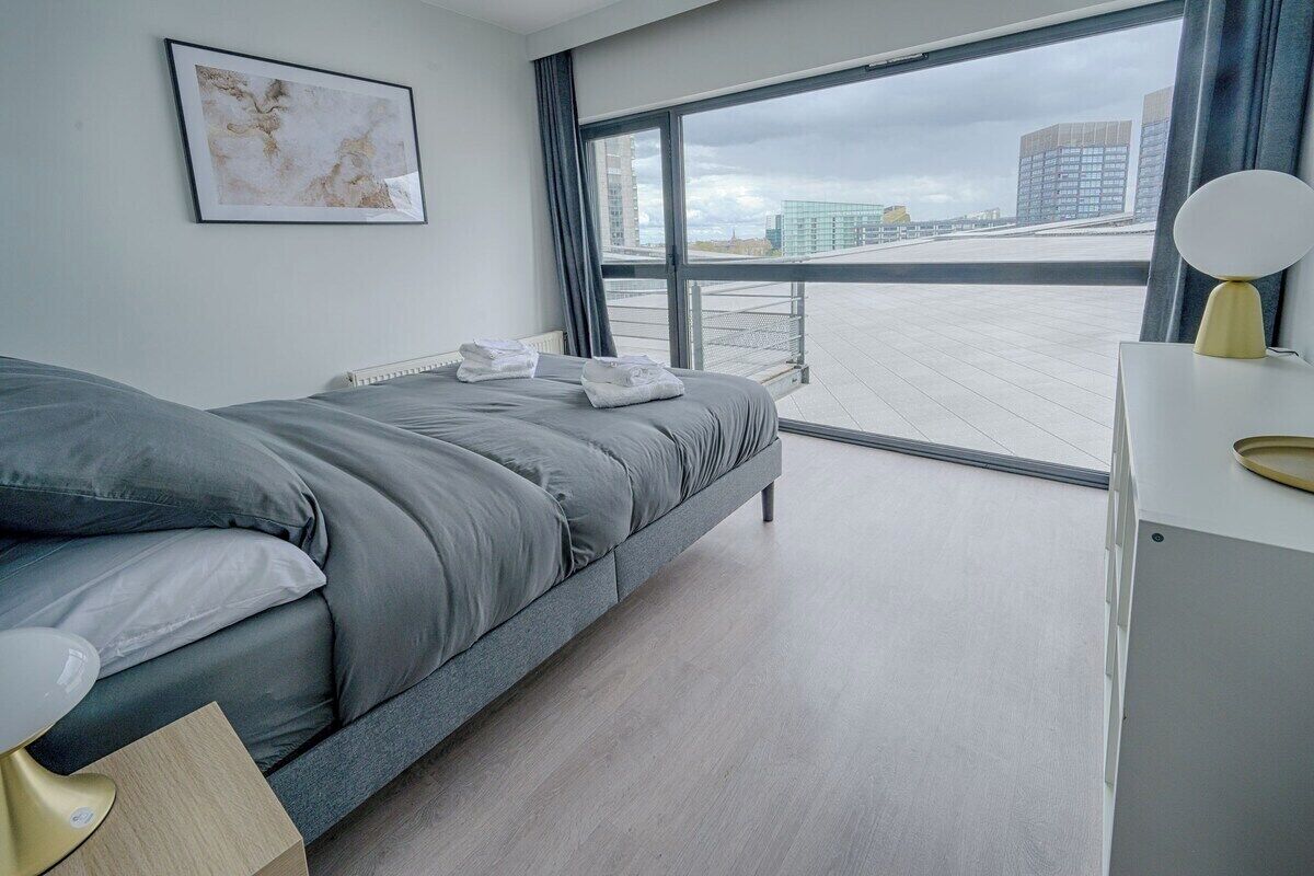 1 室のベッドルーム、WiFi、ベッドシーツ