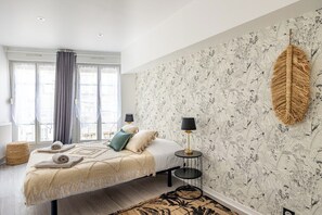 2 chambres, accĂšs Internet, draps fournis