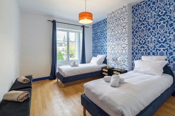 2 slaapkamers, internet, beddengoed
