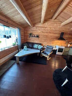 TV connectée, cheminée