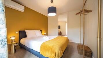 2 chambres, lit parapluie, Wi-Fi, draps fournis