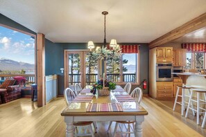 House, Multiple Beds, Hot Tub, Mountain View (Lakeview Hideaway) | Dining - Lakeview Hideaway 3bdr for 8 w/ Private Hot Tub! (Tahoe City)