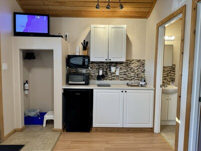 Cozy cabin with WiFi and AC in charming Valemount. Cabin 1