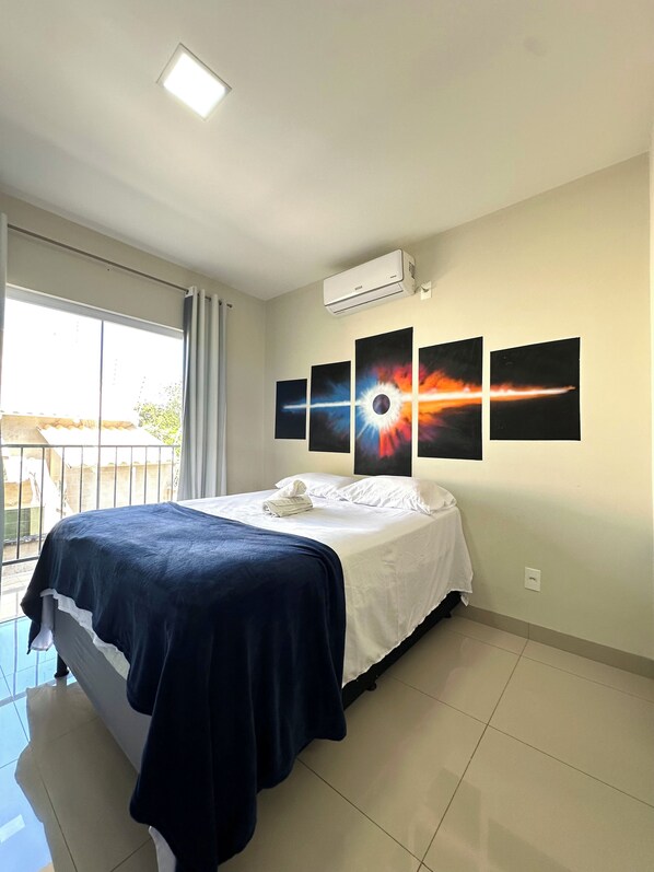 Economy-Apartment | 1 Schlafzimmer, Verdunkelungsvorhänge, Bügeleisen/Bügelbrett