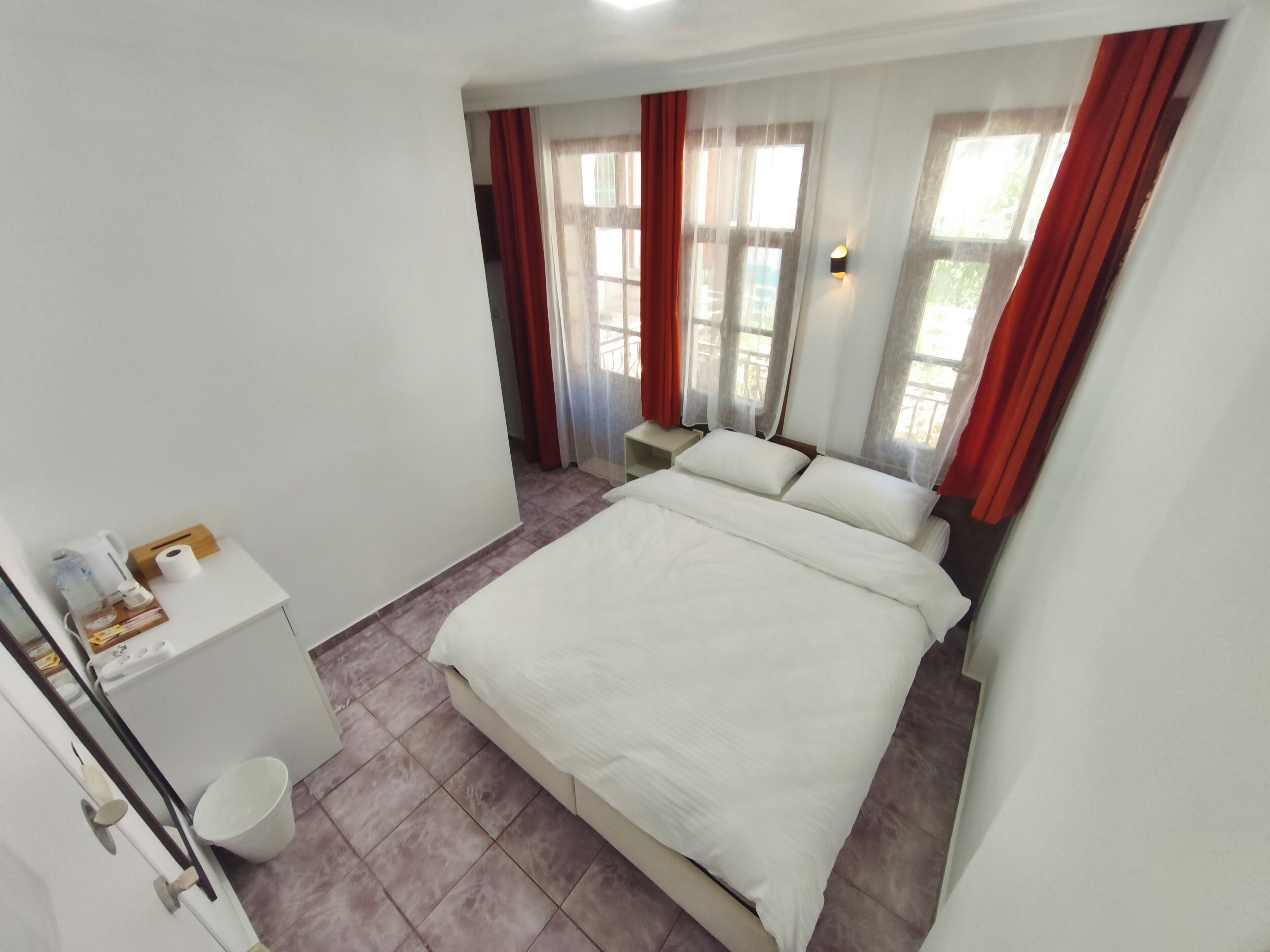 Standard Double Room, Balcony, Mountain View | Free WiFi, bed sheets