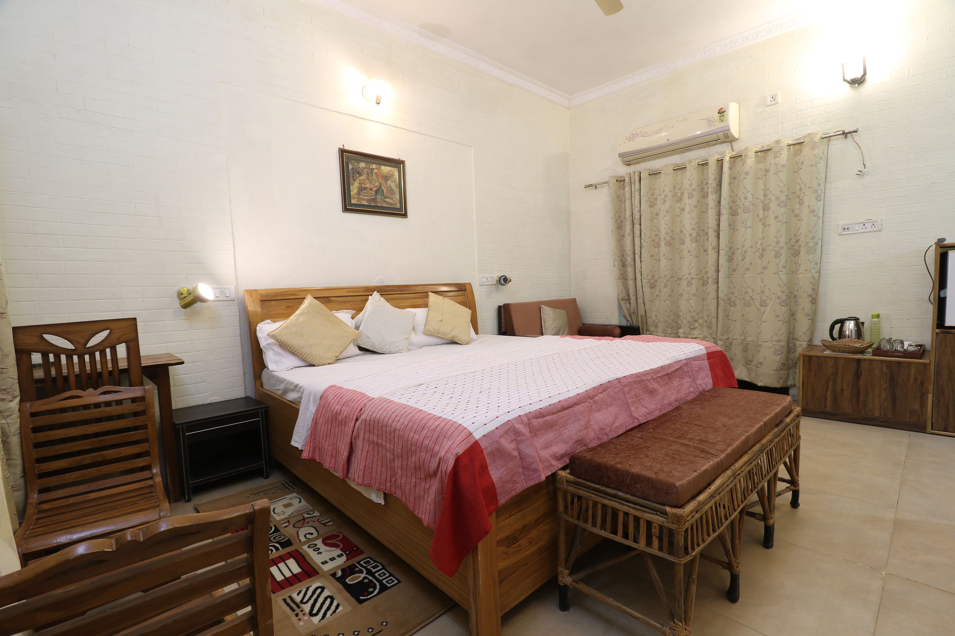 3 多间卧室、办公桌、熨斗/熨衣板、免费 WiFi