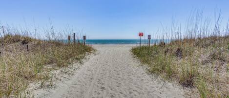 Beach nearby