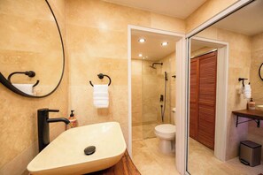 Shower, hair dryer