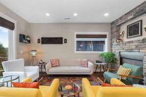 Tremannsrom – familie, ikke-røyk | Oppholdsområde