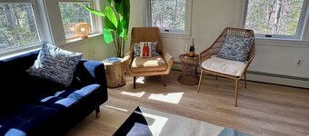 Spacious, modern Maine house in New Harbor near beach, walk to harbor.