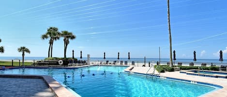 Opvarmet pool