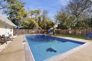 Piscine chauffée