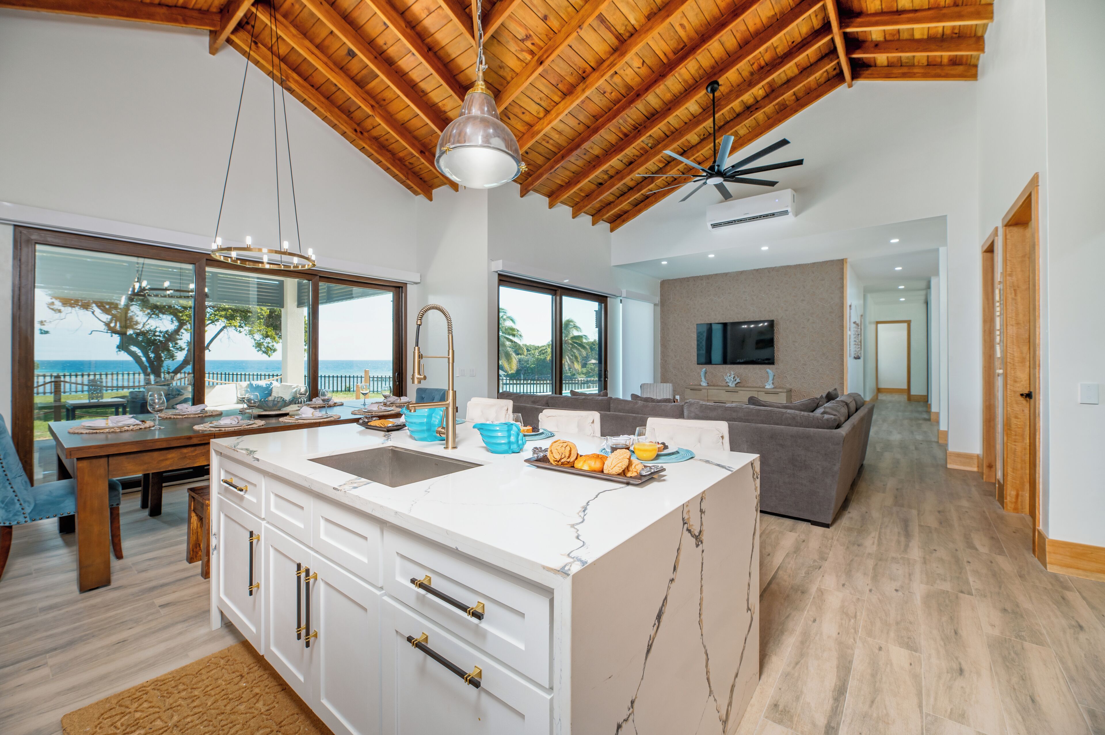 豪華獨棟房屋, 海景 | 私人廚房 | 烤麵包機