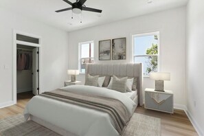 3 bedrooms, iron/ironing board, WiFi, bed sheets