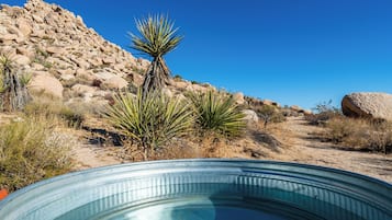 Idromassaggio all'aperto