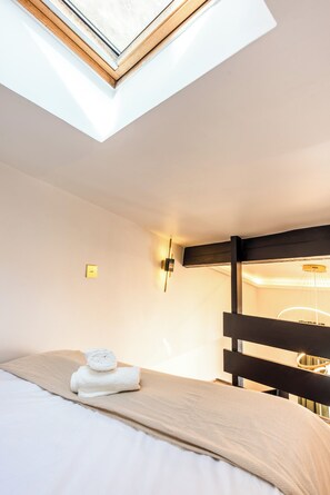 1 室のベッドルーム、アイロン / アイロン台、WiFi、ベッドシーツ