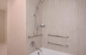 Hair dryer, towels