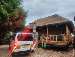 Façade de l’hébergement