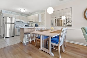 Condo, Multiple Beds, Pool Access, Ocean View (Sea Cloisters 302E) | Private kitchen