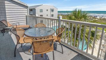 Condo, Multiple Beds, Pool Access, Ocean View (Sea Cloisters 302E) | Outdoor dining