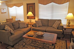 Condo, Multiple Beds, Pool Access, Ocean View (Sea Cloisters 101F) | Living area - Sea Cloisters 101f (North Myrtle Beach)