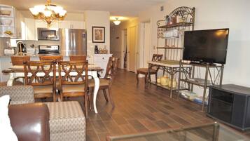 Condo, Multiple Beds, Pool Access, Ocean View (Sea Cloisters 101D) | Interior