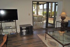 Condo, Multiple Beds, Pool Access, Ocean View (Sea Cloisters 101D) | Living area - Sea Cloisters 101d (North Myrtle Beach)