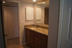 Condo, Multiple Beds, Patio (Tilghman Lakes H1) | Bathroom | Towels, toilet paper - Tilghman Lakes H1 (North Myrtle Beach)